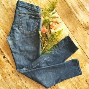 Women's J Brand Miner #910 Skinny Leg Jeans 29x28.5 Med Wash Low Rise USA